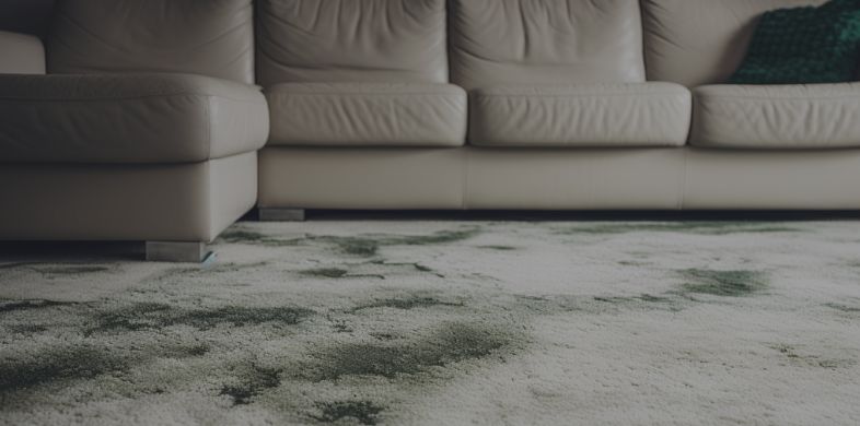 safest way to remove mold from carpet