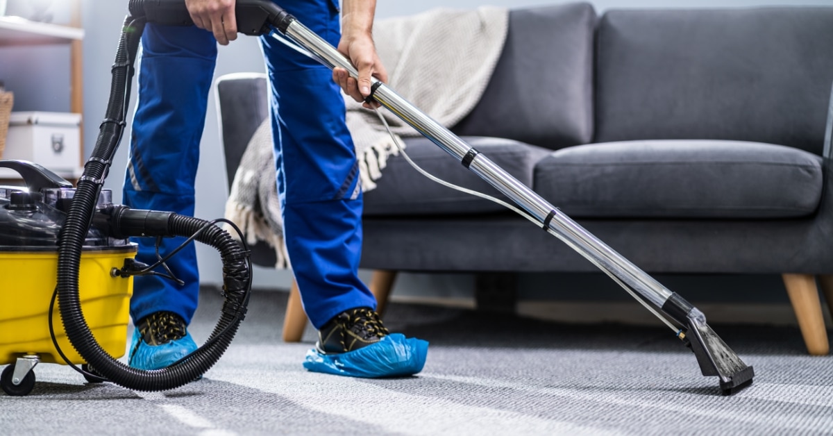 move out carpet cleaning with stains